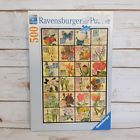 4005556141265 Ravensburger Vintage Flora Botanical Floral Flowers Piece Puzzle