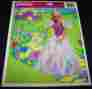 4166a Golden Vintage 1990 Barbie Princess Frame-tray Puzzle By Item Number