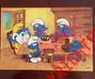 4190-5 Puzzle Piece Inches Smurf Complete 16 100 11 Vintage