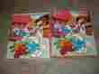 4297-4 Milton Bradley Vintage Smurf Wood Puzzle Rare 55 Pcs Guc Gardening 10x13