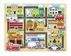 4301 Melissa And Doug Deluxe Wooden Vehicles Maze Puzzle 088515714049