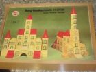 4412730 Burg-baukasten Vintage Complete Hardwood Castle