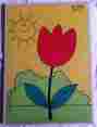 4481-3 Milton Bradley Vtg Sealed Flower Tulip Aptitude Tested Tray Puzzle Sun