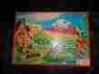 4508-7 Milton Bradley Vintage Candyland Puzzle 28 Pcs Cardboard Ec 1955