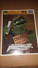 4524a-33 Sealed Vintage 1981 Oscar The Grouch Newspaper Vendor Puzzle