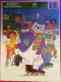 4597b-3 Vintagethe Tray Frosty Frame Golden 1985 Puzzle Snowman