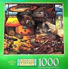 4679-16 Milton Bradley 1000 Piece Jigsaw Puzzle Reel Dreams By Charles Wysocki 100 Complete 032244046797