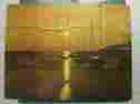 4770-2 Mb 1500 Piece Super Challenge Sunset At Rockport Vintage 1977 Jigsaw Puz