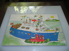 4773-317 1977 11 Vintage Puzzle Busytown Richards Scarry