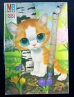 4821-9 Milton Bradley Gig Pity Kitty Puzzle Blue Eyed Cat Complete