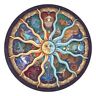 4894822317868 Unbrand Pieces Puzzles Round Jigsaw Zodiac Floor Puzzle