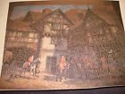 493pc Antique Wooden Jigsaw Puzzle Meet