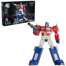 4d Build 6070827 Transformers Optimus Prime 3d Model Kit With Led Lights Colle