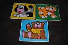 510-12 Sandberg Vintage Wooden Puzzles Puppy