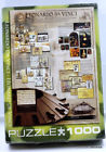 6000-0084 Eurographics Piece Puzzle Genius Of Leonardo Da Vinci 600000840004