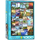6000-0779 Eurographics Lighthouses Jigsaw Puzzle 628136607797