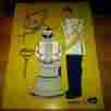606024 By Judy Vintage 1960s Smiling Dentist Doctor Wood Puzzle Euc 12x9