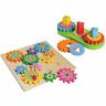 Cpx-1215 649829238395 Constructive Playthings Wooden Gear Set