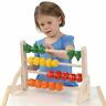 649829266756 Constructive Playthings Wooden Fruit Abacus With Standing Frame