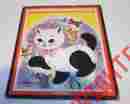 6580a Playskool Vintage Magnetic Inlaid Plastic Puzzle Cat 9 Pieces Ages 2-6
