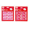 677916834175 Flomo Pack Valentines Erasers With Printed Messages Case