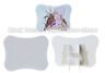 681381555718 Pearl White Bone Shape Puzzle With Pieces Sublimation