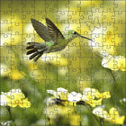 682055024073 Zen Art Design Puzzles Artisanal Summer Hummingbird Wooden