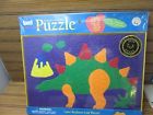 700239020373 Lauri Textured Crepe Rubber Puzzle Stegosarus Dinosaur New