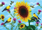 796780490383 Sunsout Sunflowers Songbirds Puzzle