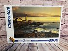 330164 8 005125 Clementoni Sunset On Coast Light House Pieces Jigsaw