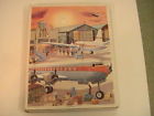 80-2d Golden Press Vintage Playskool Puzzle Airplane Airport Rare