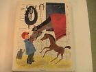 80-7b Golden Press Vintage Playskool Puzzle Horse Boy Farm Colt Rare