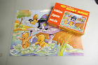 8010-3 Jaymar Vintage 1950s Walt Disney Little Pigs Wolf Puzzle 100 Complete