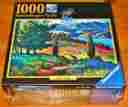 80184 Ravensburger Upper Lake 1000 Piece Puzzle New Free Shipping Ships Intl