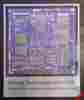80286 Intel Microprocessor Computer Chip Jigsaw Puzzle Vintage 1982 Sealed Nm