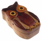811229018345 The Handcrafted Puzzle Box Owl Ii