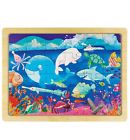 Dy2405 819887020878 Wooden Jigsaw Puzzle Sea World