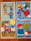 86-92 Playskool 4 Vintage Wood Puzzles
