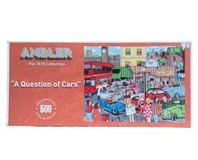 Ambler 060085106801 Jigsaw Puzzle 2018 Collection 500 Pc Question Of Cars Comic Complete
