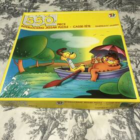 American Publishing 078581061499 Garfield S Dilemma Vintage 1978 And Odie Puzzle 550 Pieces New Sealed