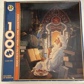 American Publishing 078581062106 1991 Old Man Of Barrow Jigsaw Puzzle 1000 Piece Complete