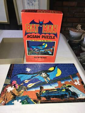 1173 American Publishing Corporation Rare Apc 1973 Batman With Robin The Boy Wonder 200pc Jigsaw Puzzle Missing 5
