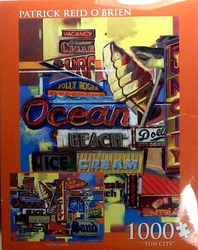 Andrews Blaine 811770020491 Fun City Signs Patrick Reid Oftbrien 1000 Pc 27 Inch X 20 Andrew Puzzle