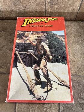 Apc 078581016550 Vintage Indiana Jones 1984 Temple Of Doom 200 Piece Puzzle Complete With Box
