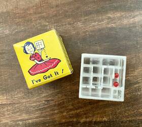 1863 B. Shackman Iftve Got It Fascinating Puzzle Plastic Maze Cube Game Hong Kong