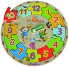B00ujnc9ei Eichhorn Leo Learning Clock Puzzle