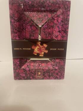 Bepuzzled 023332020010 Agatha Christie The Theft Of Royal Ruby Book And Jigsaw Puzzle Mystery 1998