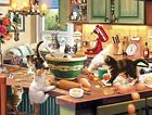 Bflg-fba-17080 Buffalo Games Cats Collection Kitten Kitchen Capers Piece Jigsaw Pu