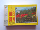 4962-4 Big Vintage 1968 Mb Puzzle "mountain " Pc Complete Ben 1000 Glory