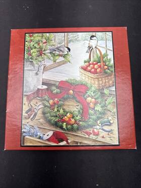 Bits And Pieces 704812105303 Woodland Wreath 500 Piece Puzzle